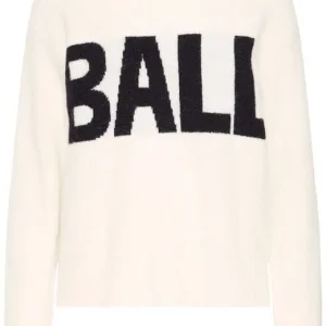 BALL Stacy Strik Rib Logo Pullover Arctic Wolf
