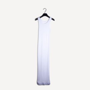 RIB COTTON MAXI TANK DRESS | HVID