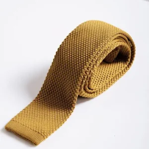 Slips Marc Darcy Mustard Knitted